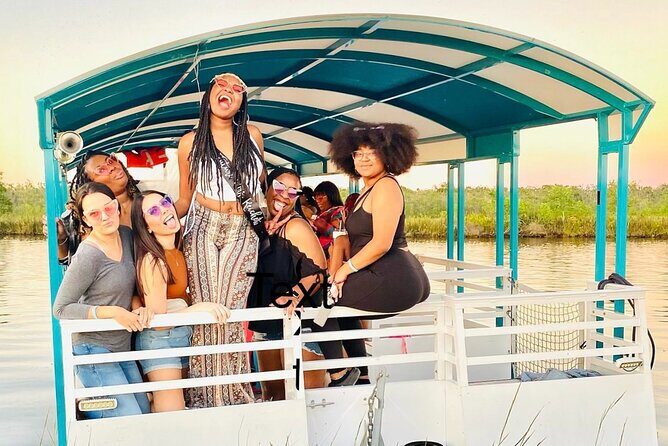 Freaky Tiki Boat Bayou Tour -7 miles from quarter w/ Bathrooms - Introducing the Freaky Tiki Boat Bayou Tour