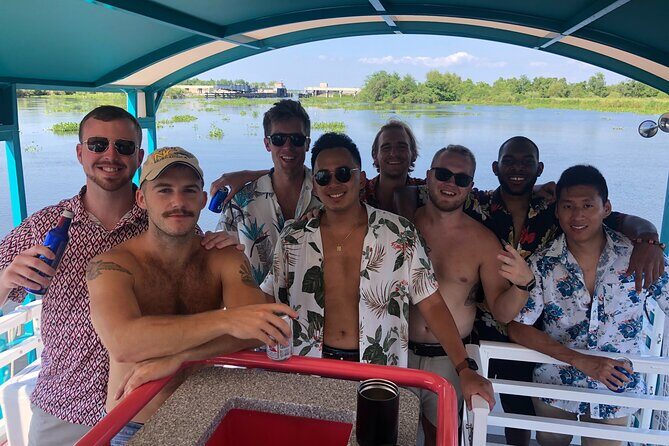 Freaky Tiki Boat Bayou Tour -7 miles from quarter w/ Bathrooms - What the Reviews Say
