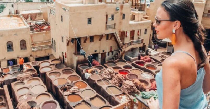 Free ticket entry to Fes leather tannery - A Deep Dive into the Fes Leather Tannery Tour