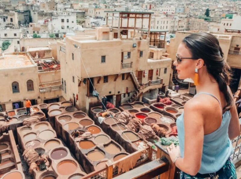 Free ticket entry to Fes leather tannery - Why This Tour Shines