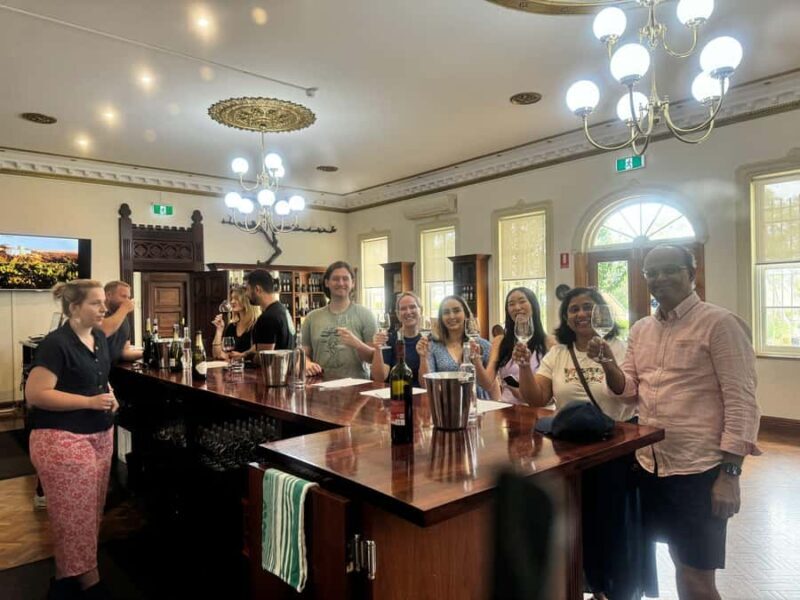From Adelaide: Barossa Valley Food and Wine Tour - Over the Barossa Reservoir to Williamstown