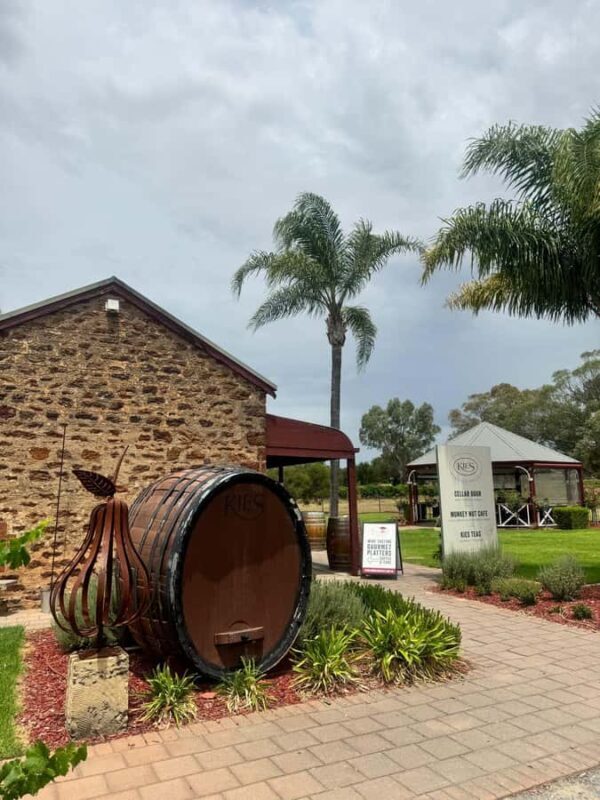 From Adelaide: Barossa Valley Food and Wine Tour - Chateau Dorrien Wines and Lunch at Monkey Nut Café