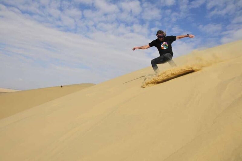 From Agadir: Timlaline Dunes and Sandboarding Tour - Summary