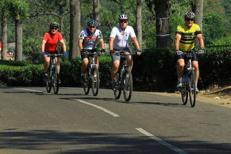 From Agra: Agra Heritage Cycling Experience - Scenic Views and Sunset Moments