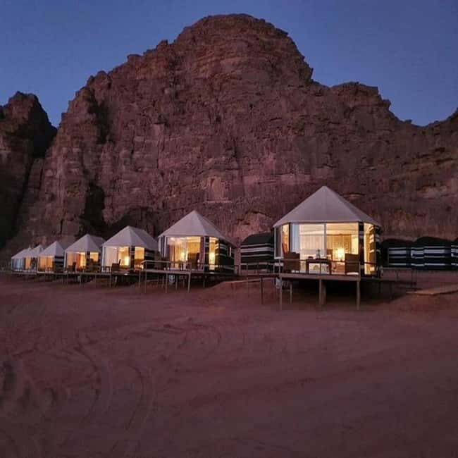 From Amman: Petra and Wadi Rum 2 Day in (Bubbles) - Key Points