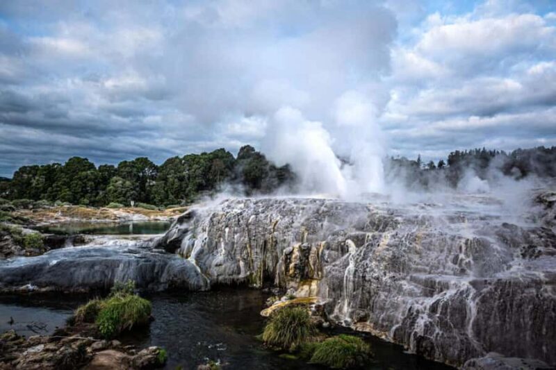 From Auckland: Rotorua Te Puia, Haka & Polynesian Spa Tour - Polynesian Spa: Relaxation Amidst Nature