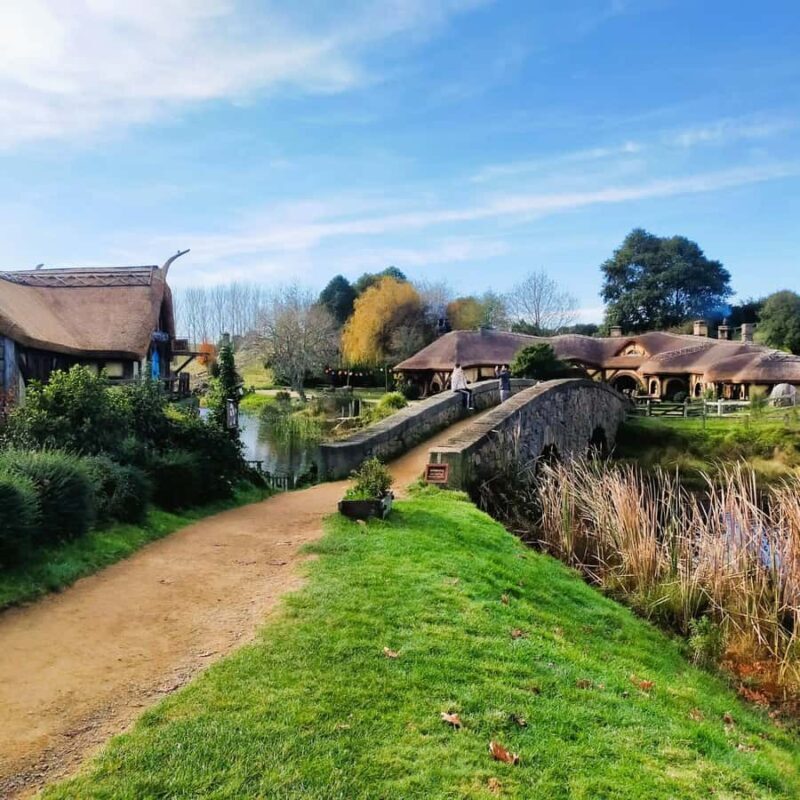 From: Auckland: Rotorua via Hobbiton Tour One Way Tour - Key Points