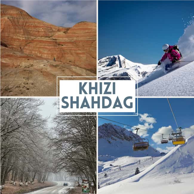 From Baku: Candy Mountains and Shahdag Tour - The Colorful Khizi Mountains – A Visual Masterpiece