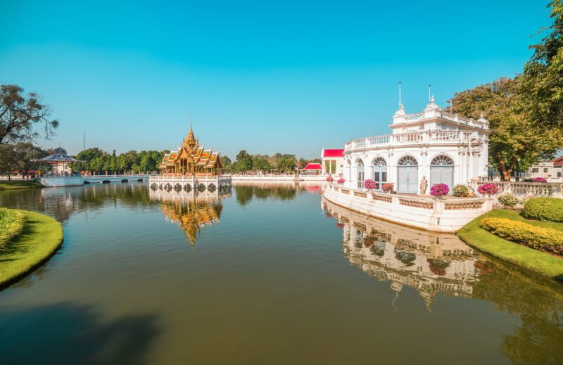 From Bangkok: Ayutthaya & Ayothaya Floating Market Day Trip - Exploring Wat Yai Chaimongkhon