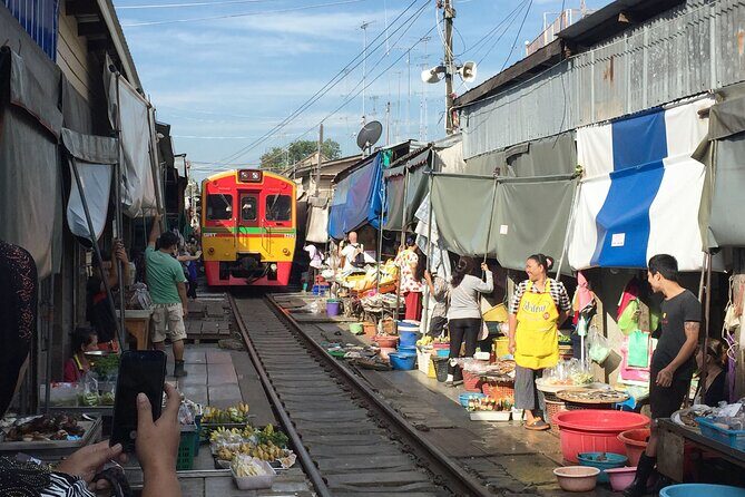 From Bangkok : Kanchanaburi Tour with Floating market Visit - Exploring the Death Railway and Krasae Buddha Cave