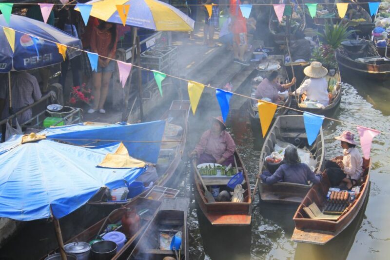 From Bangkok: Thaka Floating Market - Key Points