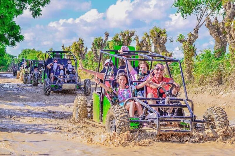From Bávaro: Double Buggy Tour to Macao Beach and Cenote - Key Points