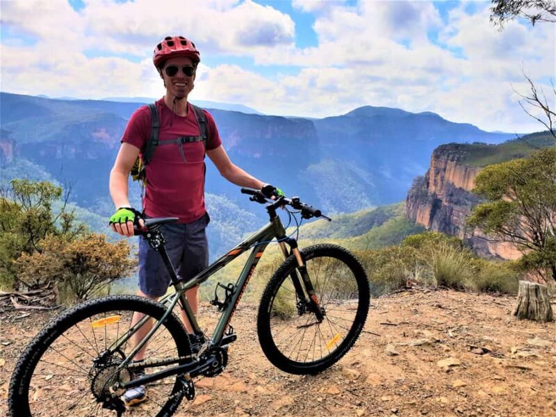 From Blue Mountains: Mountain e-Bike Ride, HANGING ROCK - An Authentic Ride through the Heart of the Blue Mountains