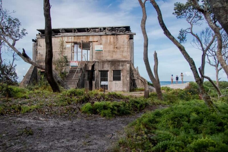 From Brisbane: Bribie Island Day Trip and 4x4 tour - Lunch with a View