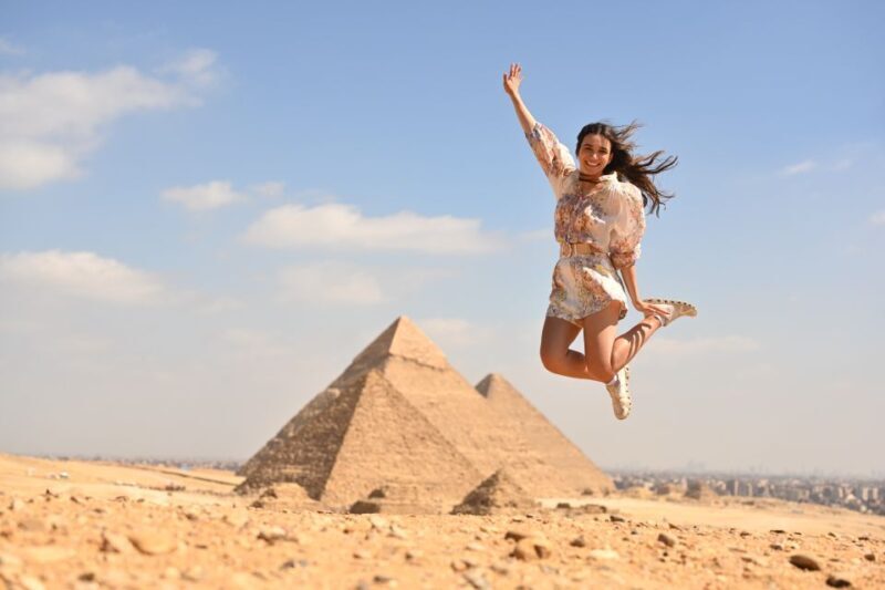 From Cairo: Pyramids of Giza, Sphinx, Saqqara & Memphis Tour - Authentic and Fun Experiences