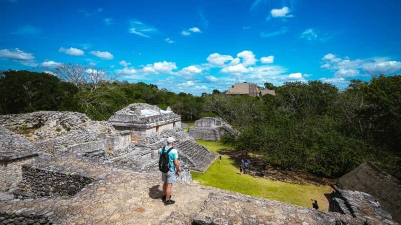 From Cancun: Ek Balam and Cenote Tour with Lunch & Transfer - Key Points