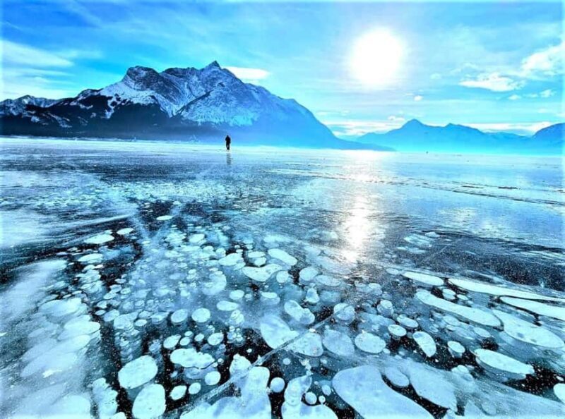 From Canmore/Banff: Icefields Parkway & Abraham Lake Bubbles - Scenic Drive Along the Icefields Parkway
