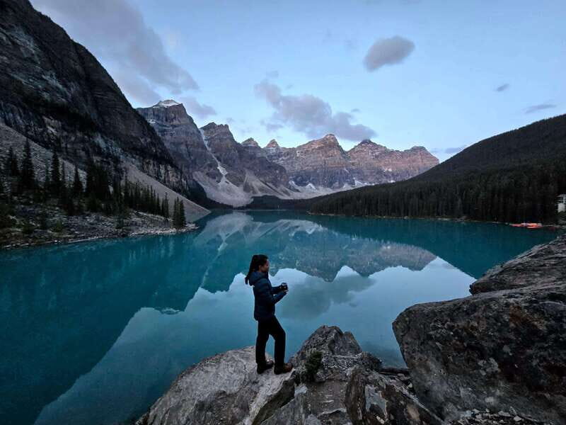 From Canmore/Banff: Moraine Lake Sunrise & Lake Louise Tour - Authentic Experiences and Common Praises