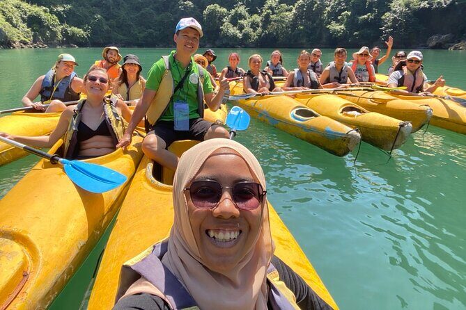 From Cat Ba island: full day boat tour to Lan Ha bay - Ha Long bay - The Sum Up