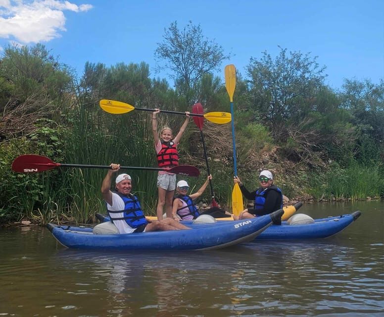 From Cottonwood: Guided Kayaking Tour on the Verde River - Equipment and Facilities: Comfort and Convenience