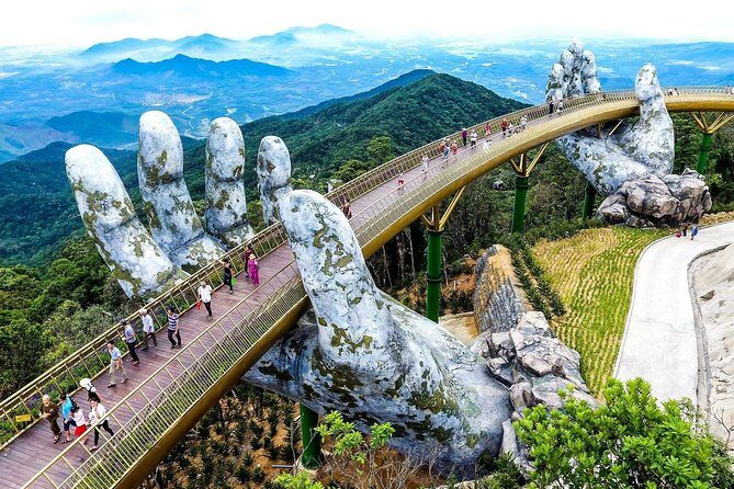 From Da Nang: Ba Na Hills with Golden Bridge Group Tour - Lunch and Local Shopping