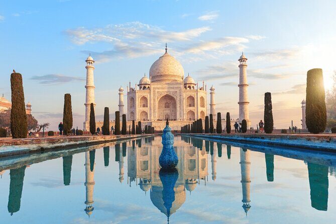 From Delhi: Full Day TajMahal & Agra Fort with 5 Star Lunch - Key Points
