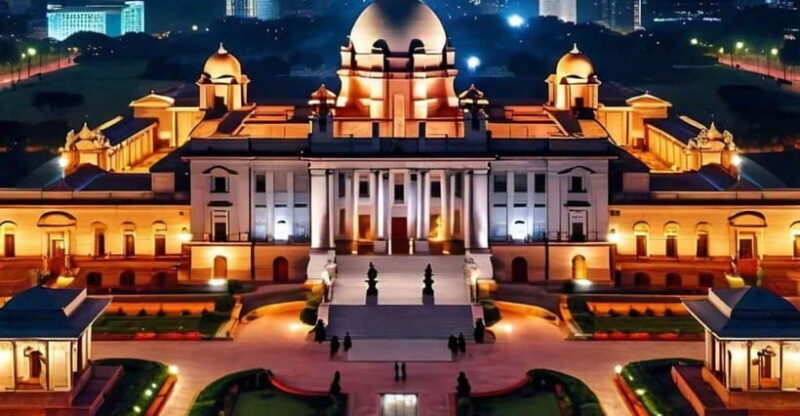 From Delhi: Night View Tour with India Gate and Red Fort - Key Points