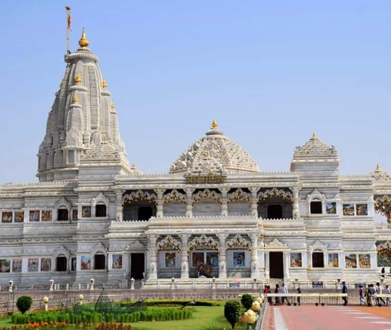 From Delhi: Taj Mahal Agra & Mathura Vrindavan Day Tour - FAQ