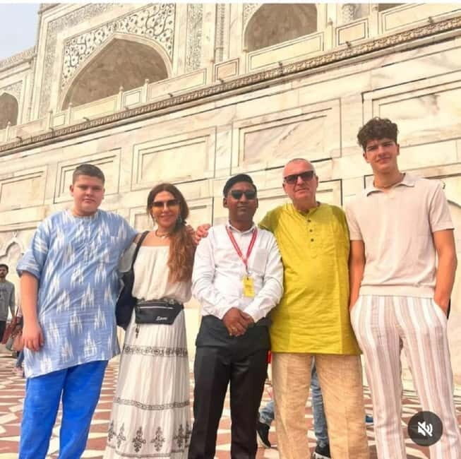 From Delhi: Taj Mahal & Agra Private Day Trip By Train - Key Points