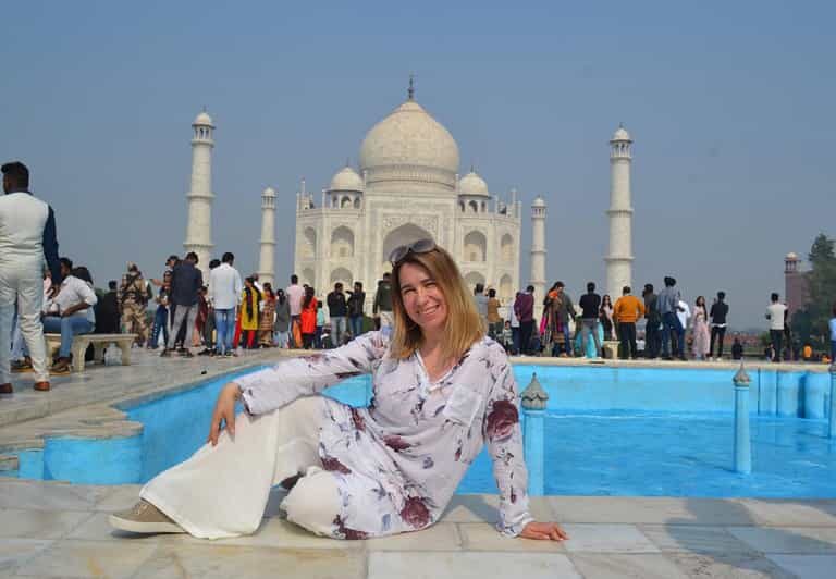 From Delhi:Sunrise Taj Mahal Trip with Elephant Conservation - Key Points