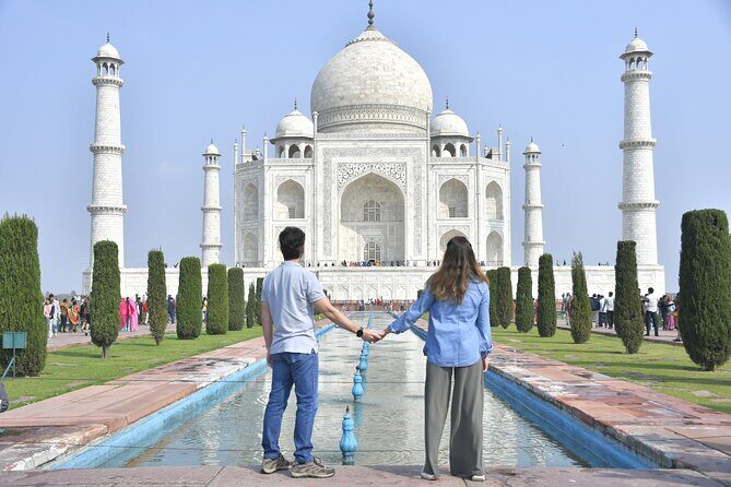 From delhi:(Vip entry)All Inclusive Taj Mahal & Red Fort day trip - Key Points