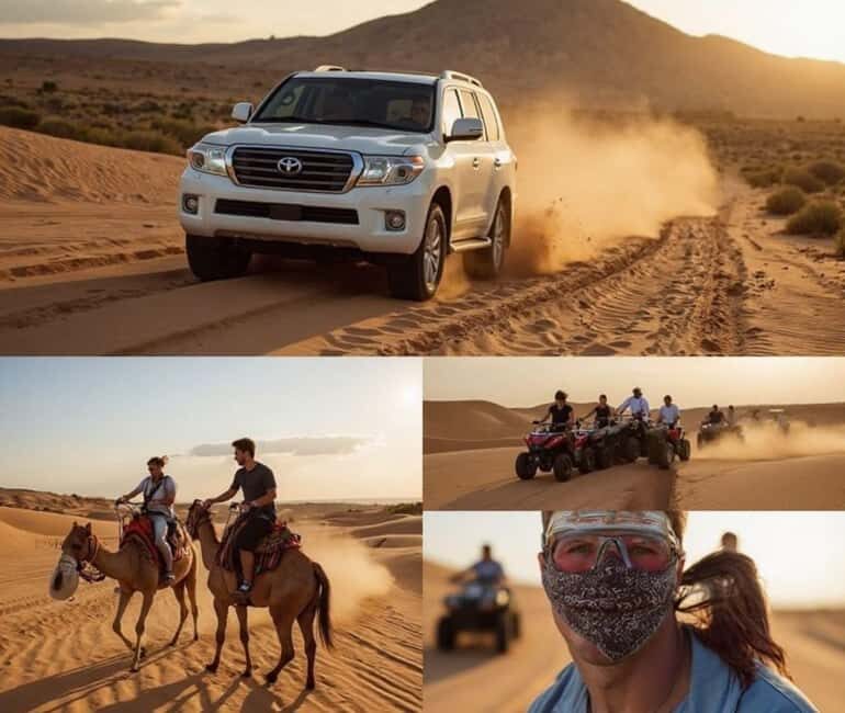 From Doha: Inland Sea Desert Safari with All Activities - An Exciting Day Out in the Desert