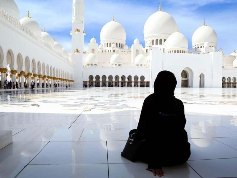 From Dubai: Full Day City Tour, Grand Mosque, Qasr Al Watan - Transportation and Group Size
