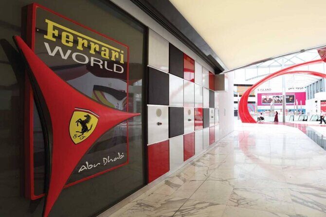 From Dubai: Sheikh Zayed Mosque and Ferrari World Entry Ticket - Price and Value