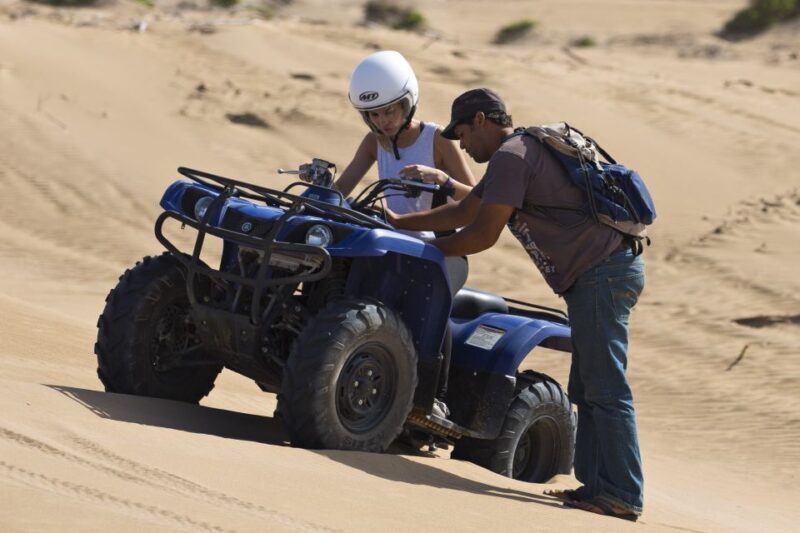 From Essaouira: Beachside Quad Bike Tour with Transfer - What’s Included and What’s Not