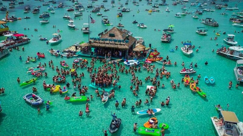 From Fort Walton Beach: Crab Island Excursion - What You Can Expect on This Crab Island Excursion