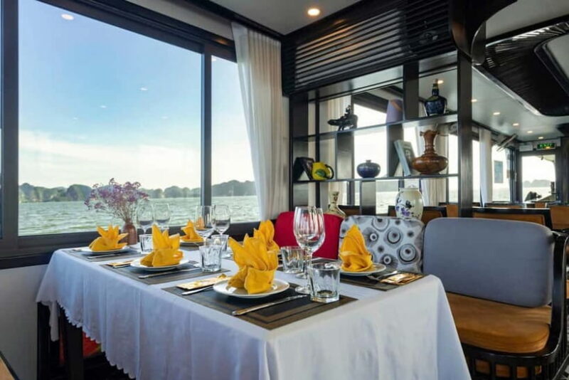 From Ha Long Bay Port: Seaplane+ Charter Halong Bay Cruise - Key Points