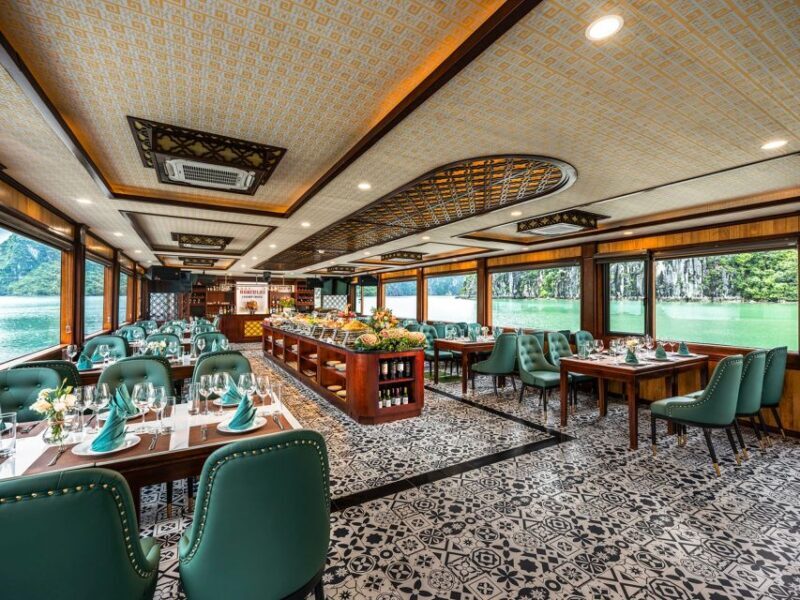 From Hanoi: Ha Long Bay 5-star Day Cruise with Buffet Lunch - The Sum Up