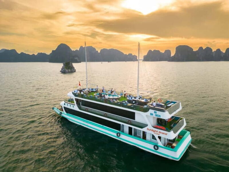 From Hanoi: Halong bay Luxury tour on 5 star cruise - Key Points