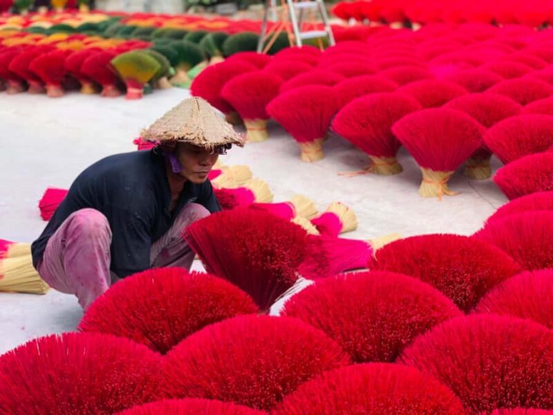 From Hanoi: Incense Village, Conical Hat and HaThai Art Tour - An In-Depth Look at the Experience