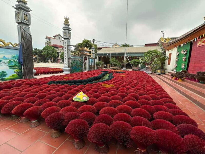 From Hanoi: Quang Phu Cau Incense Village Half-Day Tour - Exploring the Itinerary in Detail