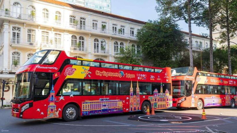 From HCM: Cu Chi Tunnels with Saigon Icons by Hop-On Hop-Off - The City Tour: From French Colonial Charm to Modern Skylines