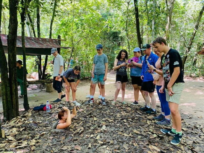 From Ho Chi Minh:Cu Chi Tunnels morning or afternoon w Lunch - Key Points