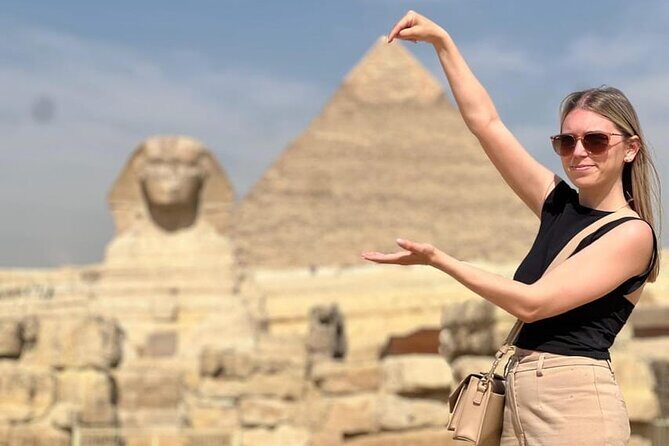 From Hurghada To Cairo and Giza Highlights Full-Day Tour - Authentic Egyptian Lunch and Nile Cruise Options