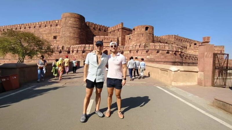 From Jaipur: Private Taj Mahal & Agra Day Trip with 5* Lunch - Exploring Agra Fort