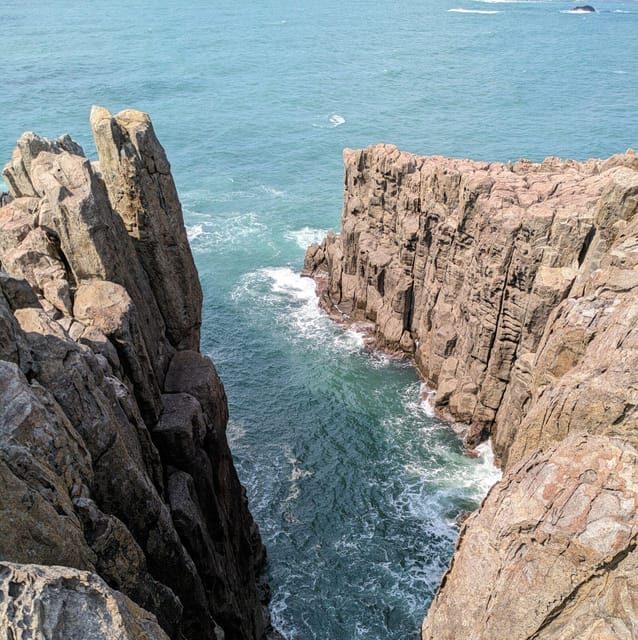 From Kanazawa: Fukui's Stunning Cliffs, Island, and Port - The Mystical Oshima Island: A Spiritual Haven