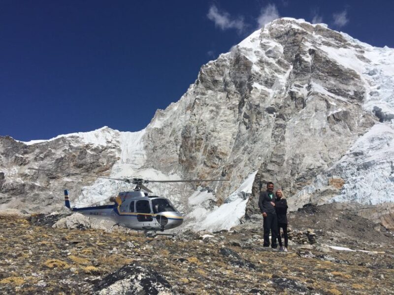 From Kathmandu: Everest Base Camp Landing Helicopter Tour - Key Points