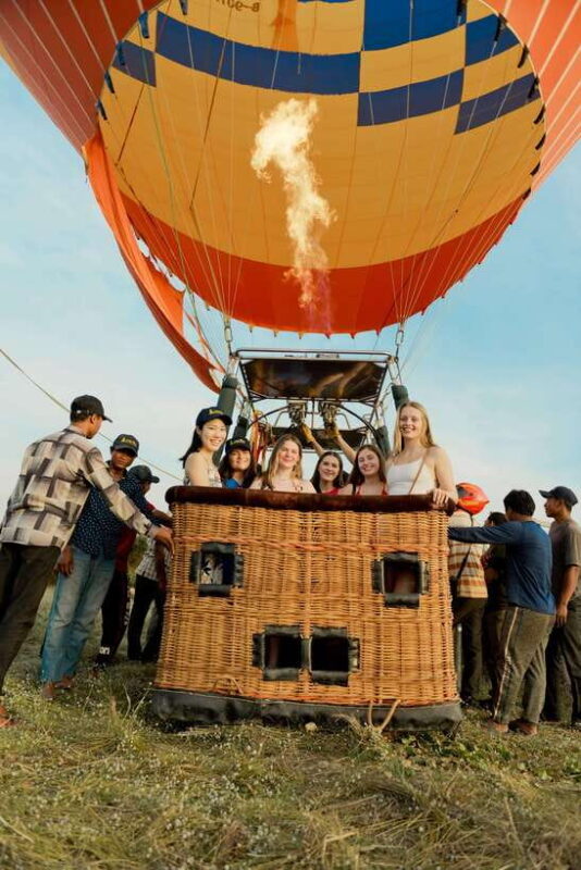 From Krong Siem Reap: Angkor Hot Air Balloon Ride w/ Pickup - Key Points