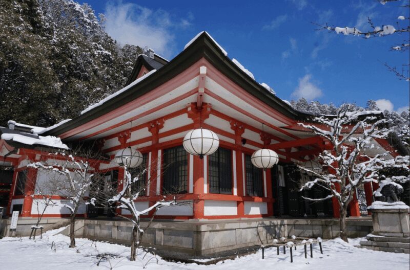 From Kyoto:Day Tour to Kifune Shrine+Kuruma+Sanzen-in Temple - An Introduction to the Experience