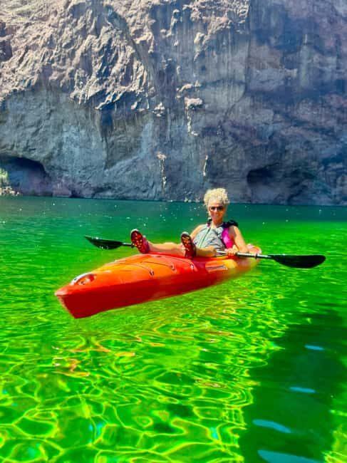From Las Vegas: Kayak Rental to Emerald Cave Colorado River - The Short Hike and Overlook